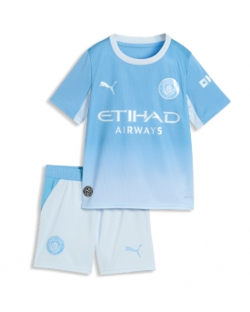 Billige Fotballdrakt Manchester City Replika Hjemmedraktsett Barn 2026-27 Kortermet (med bukser)